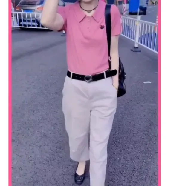 2025春季新款时尚女装爆款轻熟搭配翻领上衣裤子休闲iiy