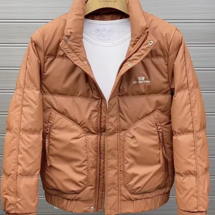 新款高品质男士立领休闲百搭保暖夹克外套男