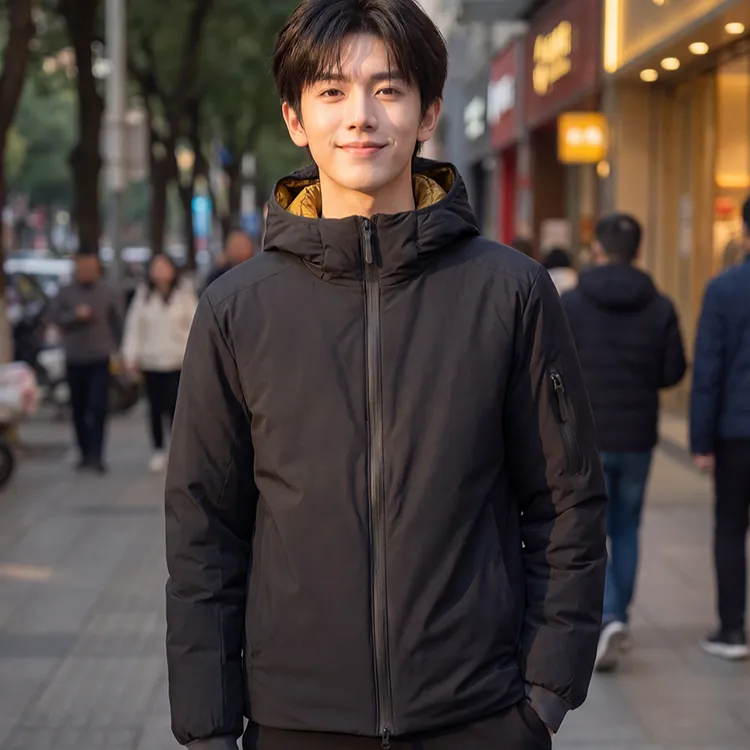 【冬季新款】情侣款冬季休闲三防保暖连帽棉服户外运动男士