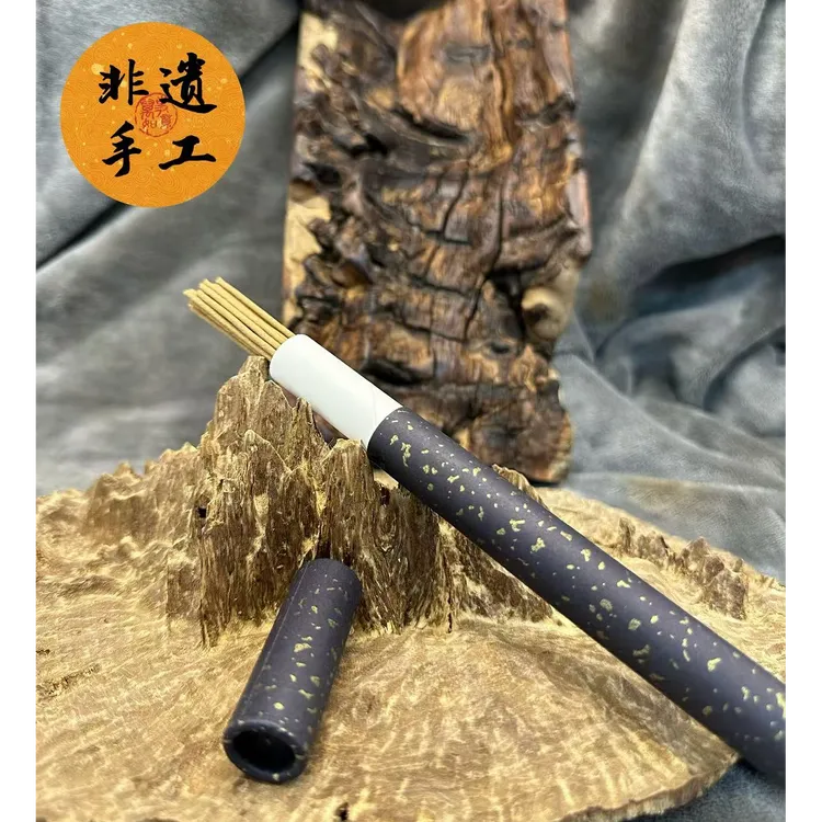 【墨渊归润香】非遗古法手工线香 香薰净化磁场 五行天然香薰（水）