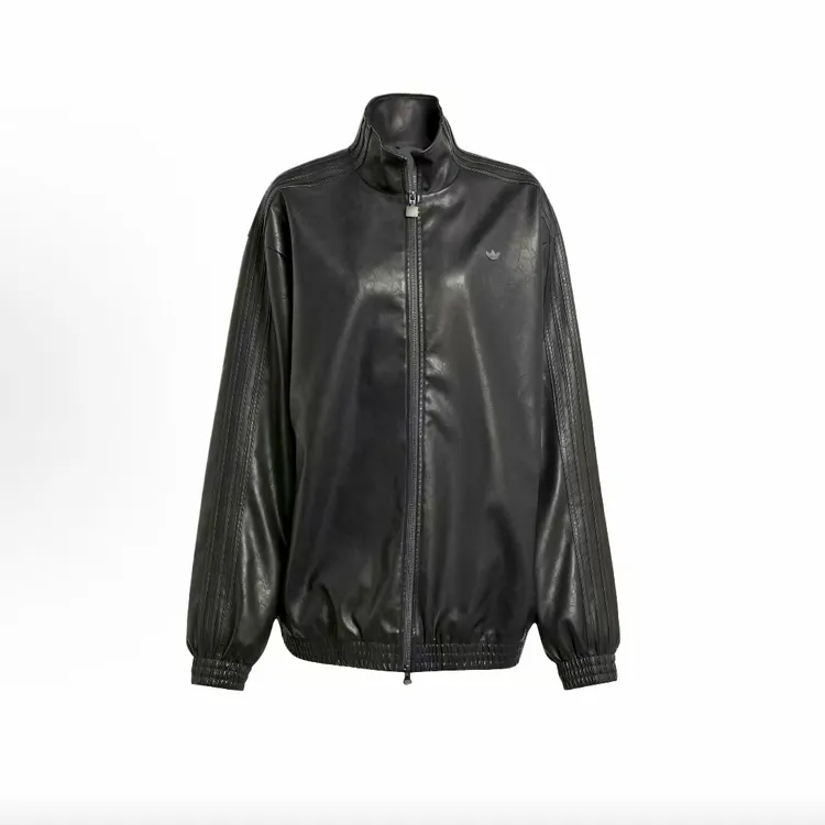 adidas三叶草Pleather Firebird 百搭简约时尚潮流夹克JW7326