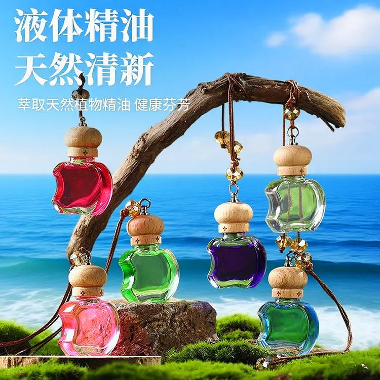 猫星人车载香薰挂件苹果汽车香水挂饰车内除异味持久淡香氛小瓶