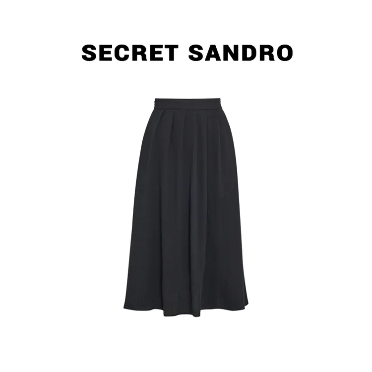 【亚麻裙】  【Secret Sandro】 鸥小柒 半身裙 B55221165Q