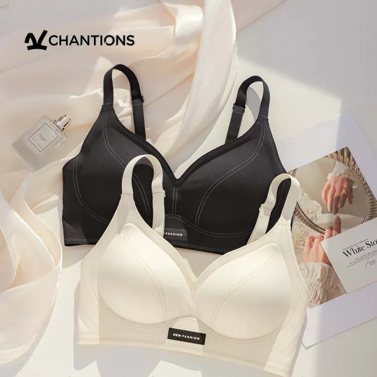 无痕内衣女小胸聚拢平胸显大上托防下垂2025新款果冻条品牌文胸罩