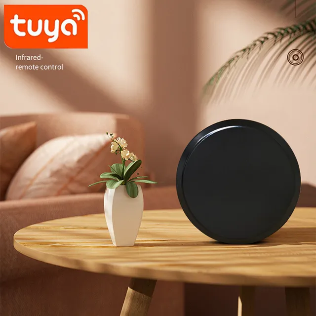 优品Tuya涂鸦智能家居wifi遥控器红外线射频遥控器语音控制温湿联