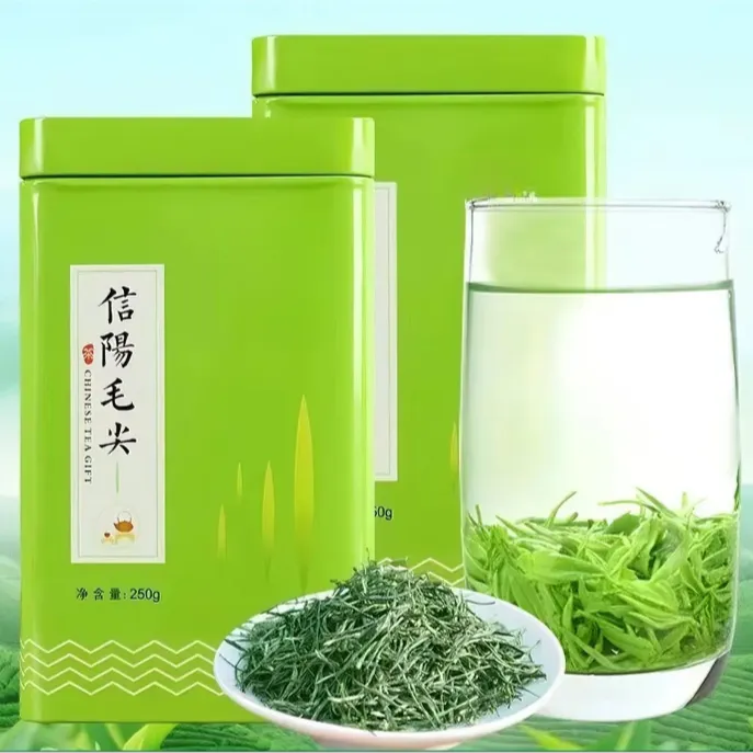【雨前茶50g-125g】2025春茶新茶嫩芽信阳毛尖绿茶叶青绿茶