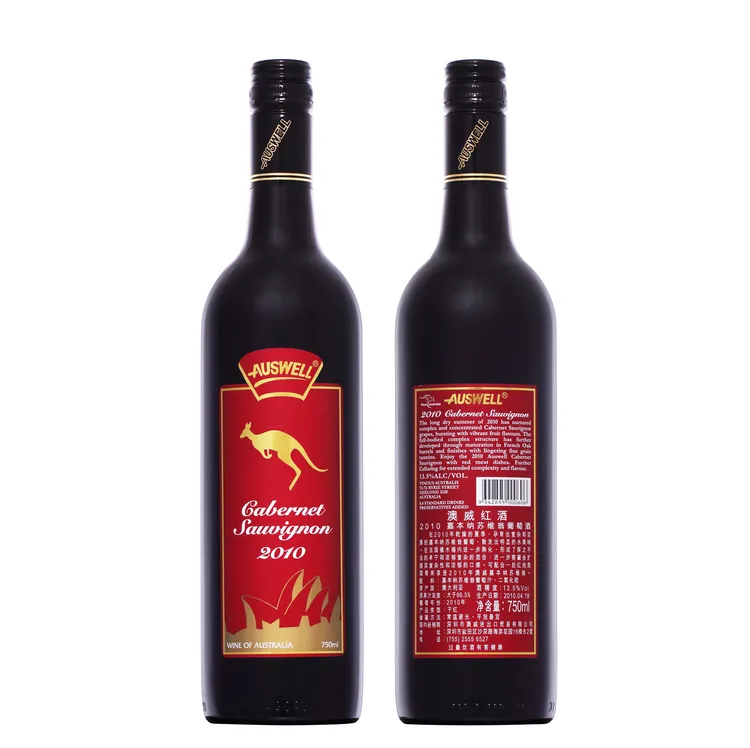 澳洲原瓶原装进口葡萄酒2010100%利口酒