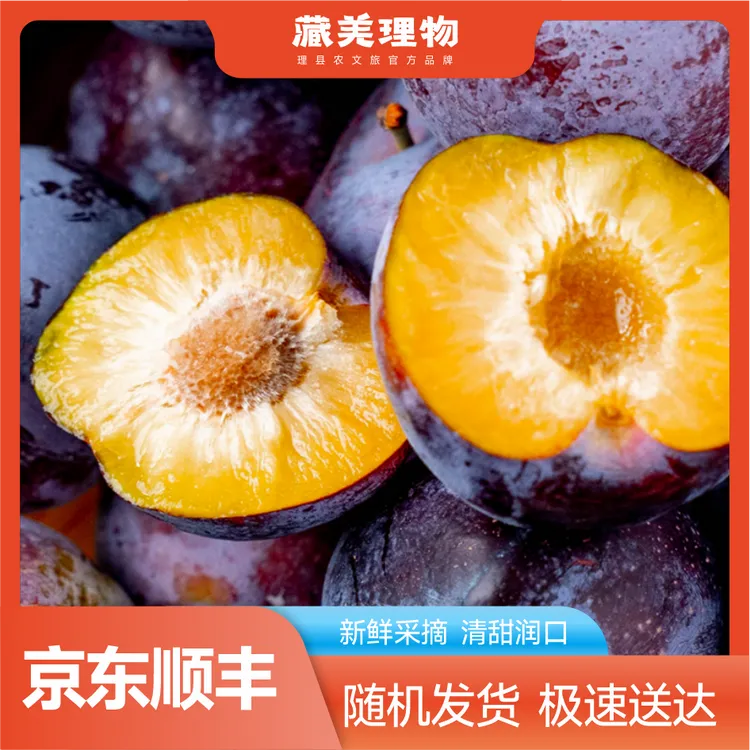 【淘果果福利社×藏羌理物】脆红李高山新鲜水果