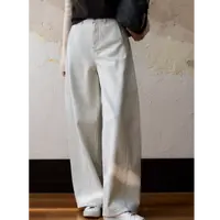 【福利专属】雅痞弯刀裤 结构分割切线 荃棉佰搭牛仔裤NKV763761AG