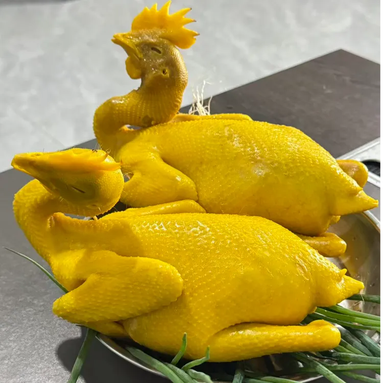 果园鸡（买一送一到手两只）传统古法客家盐焗鸡咸香熟食开味700克