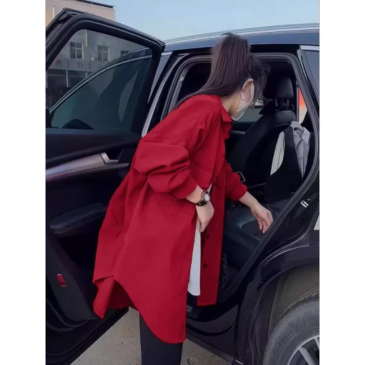 别致韩系宽松显瘦松弛感休闲衬衫女2025新款减龄百搭通勤气质衬衣