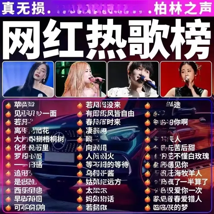 汽车载音乐U盘歌曲2025新款热歌榜柏林之声无失真高品音质