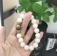 菩提PT-018白玉菩提古风平安如意民族风手盘串手串（无礼盒）