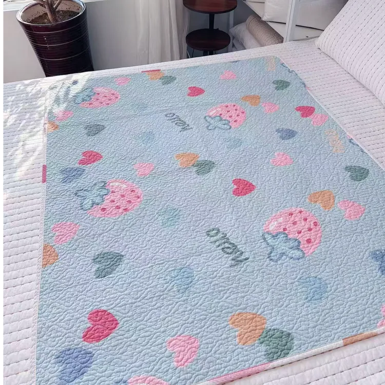 【牛家货】纯棉双面斜纹多功能隔脏睡垫生理垫宝宝垫成人睡垫床盖