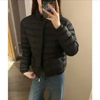 2025款立领口袋轻薄羽绒服女短款