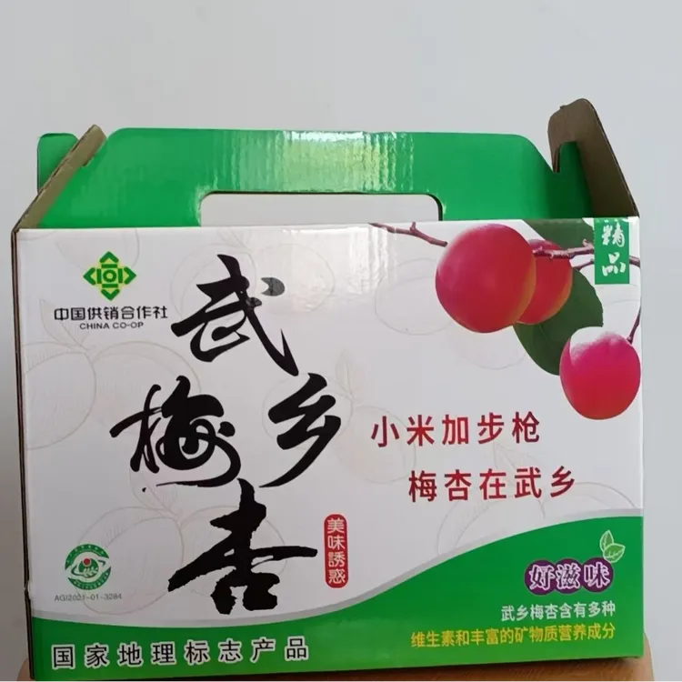 武乡梅杏，头茬新鲜现摘应季水果酸甜可口