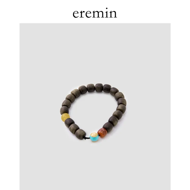 非金属木质手链 Min 印尼达拉干木质手串桶型串珠手链