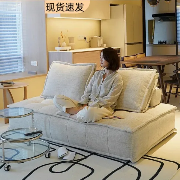 懒人沙发豆腐沙发方块组合意式设计师家具简约休闲家用高级云朵