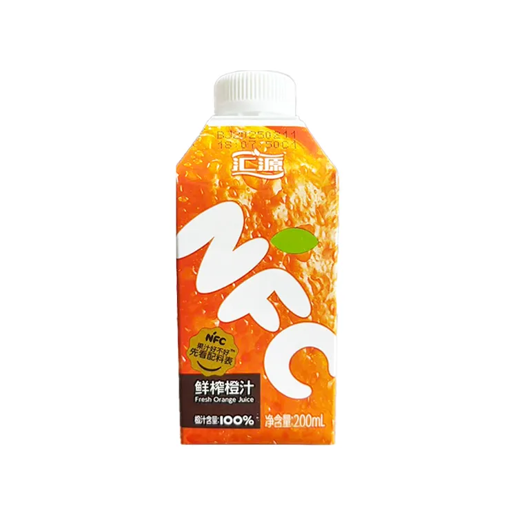 【12月15日到期】汇源NFC鲜榨橙汁果汁饮料200ml*10盒