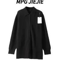 MPG JIEJIE【收藏款】25早秋绵羊毛显瘦polo衫