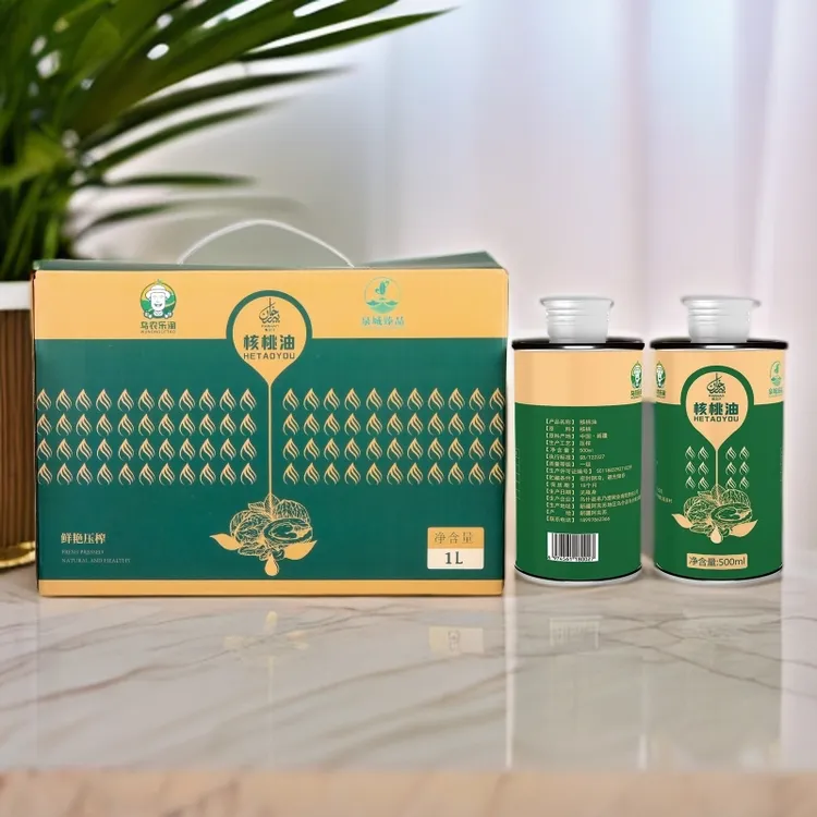 新疆冷榨【核桃油】孕妇适用可热炒凉拌的辅食营养油