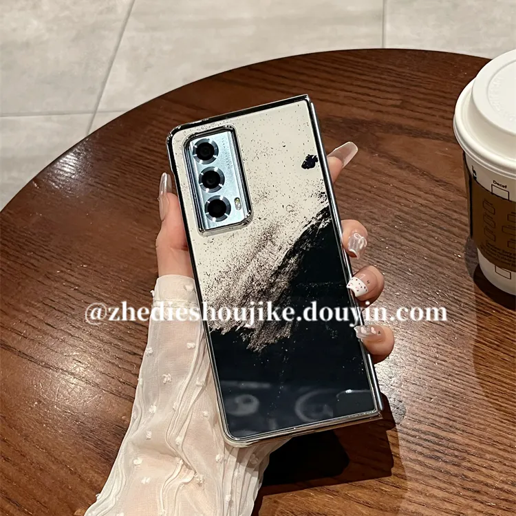 适用荣耀magic vs2手机壳magicvs2折叠新款高级小众复古油画玻璃