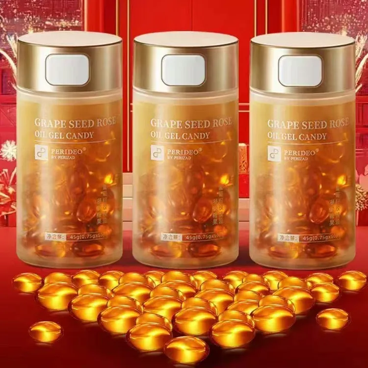 PERIDEO玫瑰精油胶囊糖果三瓶