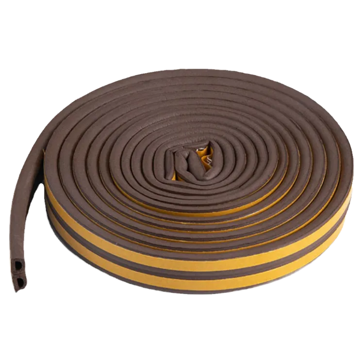 防盗门密封条门缝防风隔音条自粘型门框防撞条门边贴入户门封胶条