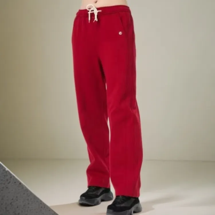 水淼25冬季六色窄板直筒加绒裤休闲裤-1653