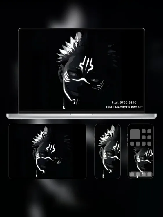 4K高清｜两面宿傩｜苹果安卓手机锁屏动态视觉艺术平板电脑全套屏保