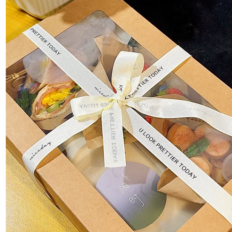 精美鲜乳茶热压三明治套装