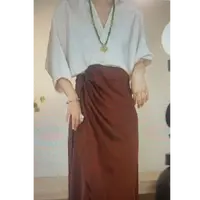 【熙木】高品质老钱风时尚百搭连衣裙4XLDD7003