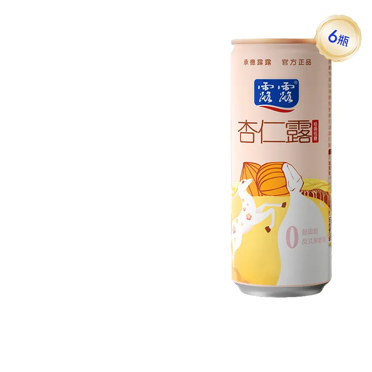 露露杏仁露健康低糖早餐奶 ml*罐 年货植物奶杏仁蛋白饮料