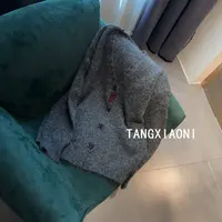 订单出 【深松墨】手编慵懒毛衣开衫