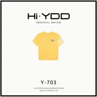 YDD•「Y-703」夏日森系老钱风刺绣针织修身短袖百搭上衣HS-33925