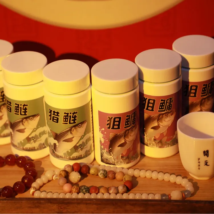 味型独特，香气十足，快速扩散，高效诱鱼，南北通用缓释鲢鳙诱鱼剂