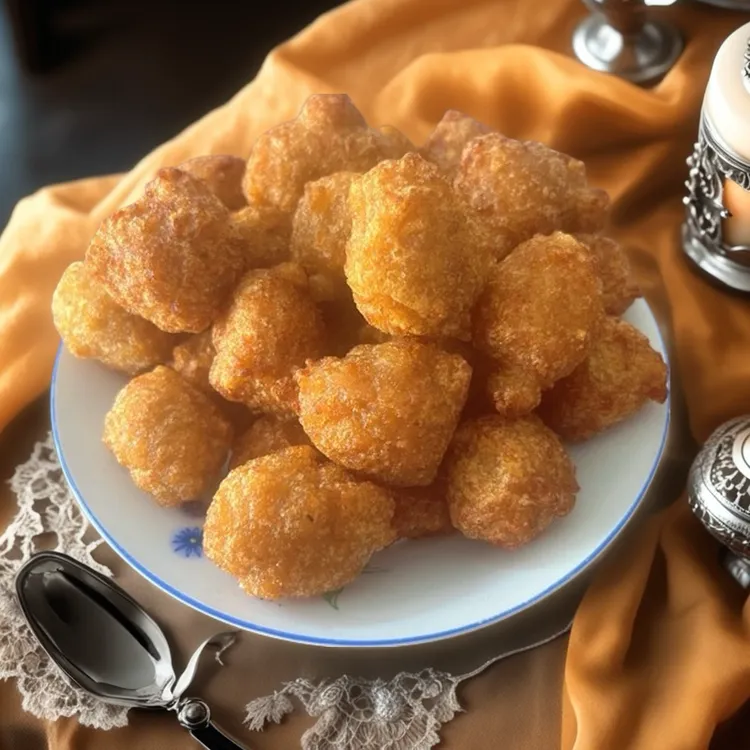 安徽安庆手工农村山芋粉圆子炸圆子