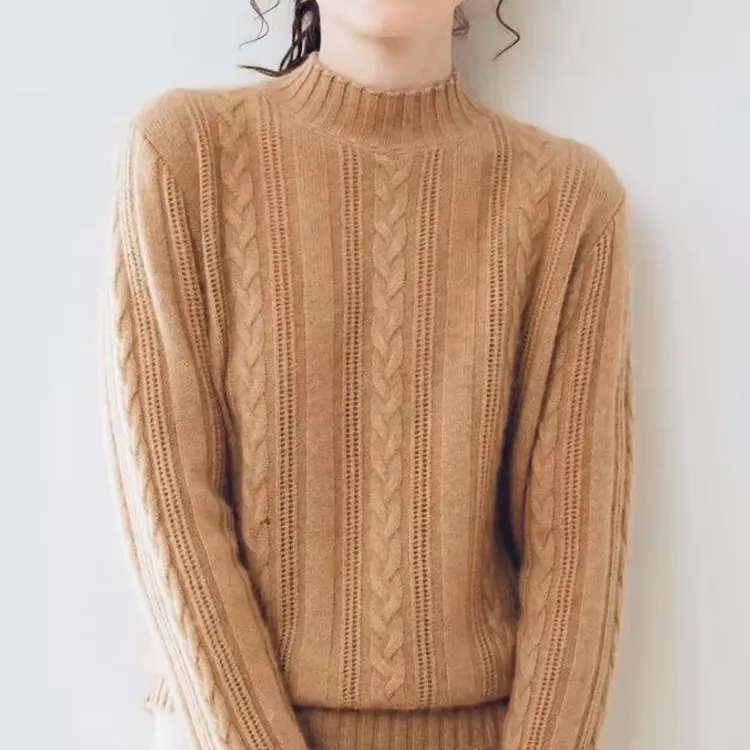 天山羊毛休闲女衫0306