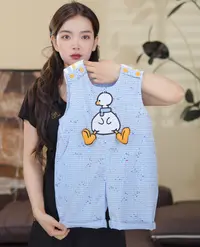 【壹心童品】简尼熊2025夏款设计师原创简约中小童连体衣JNXX630