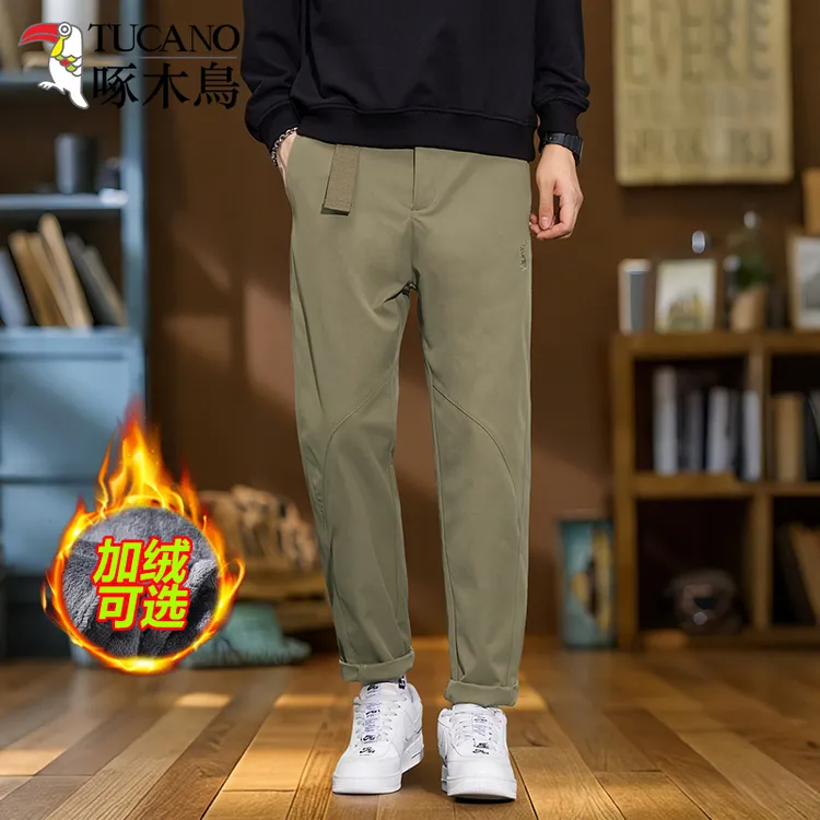 TUCANO/啄木鳥秋冬男士直筒轻商务休闲裤显高显瘦爆款时尚舒适376