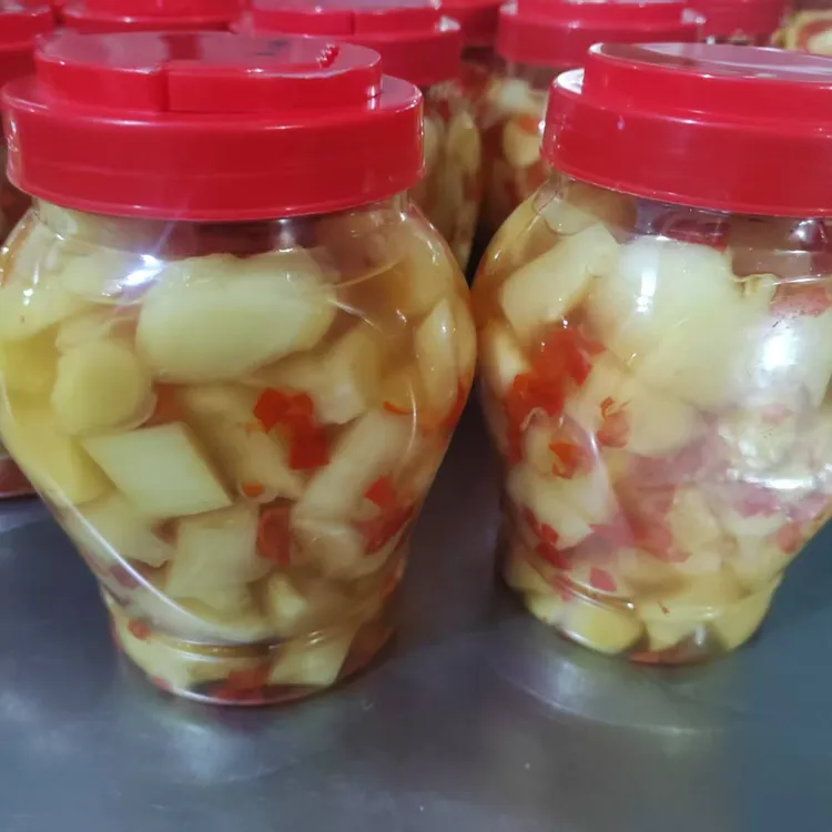 湖南农家菜1000克装剁椒嫩姜香辣爽口开胃嫩仔姜腌制即食下饭菜