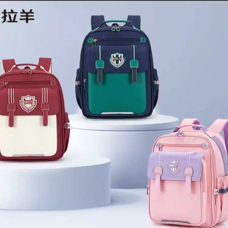 Caran.Y卡拉羊超清云朵书包儿童轻便防坠减负书包