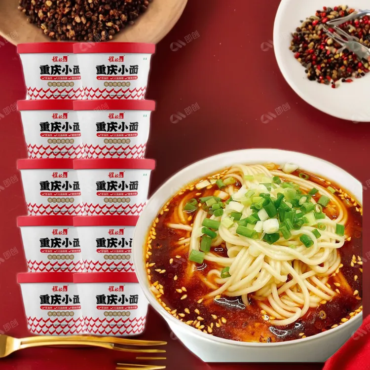 休闲食品非油炸办公室解馋垫肚充饥麻辣鲜香程校长重庆小面爆款