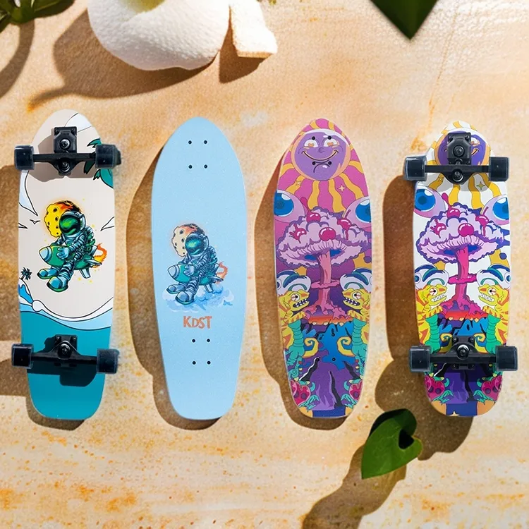 【新手友好】LIKES-YOUTH陆地冲浪板S9弹簧桥初学者免蹬板陆冲滑板