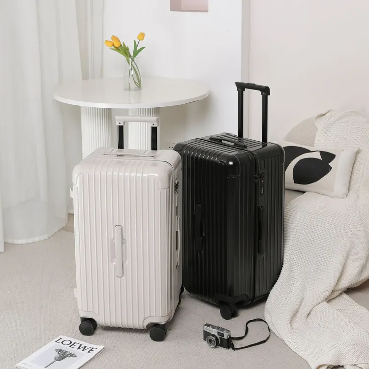 2026高端大容量行李箱塑框男女密码登机箱抗压防爆拉链旅行箱28寸