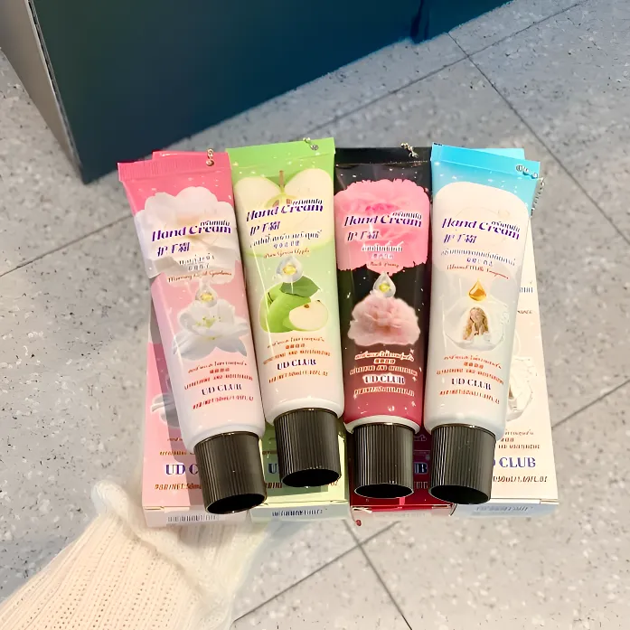 【拍1发3支】泰式香氛精油护手霜晨曦栀子青苹果芍药扁桃仁嫩肤保湿