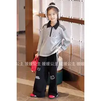 媛媛公主2025冬季女童可爱风百搭时尚加绒加厚套装15450Q463