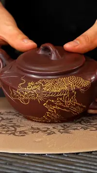 SZY 古乌泥 竹节碗玉壶  