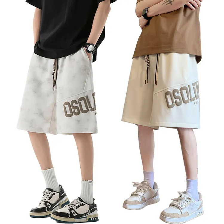 明尼凯美式运动短裤男夏季薄款裤子潮牌大码百搭宽松男生穿搭夏装