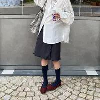 【逸语服饰】2025秋季新款韩版高腰显瘦荷叶边一片式裙帘半身裙短裙